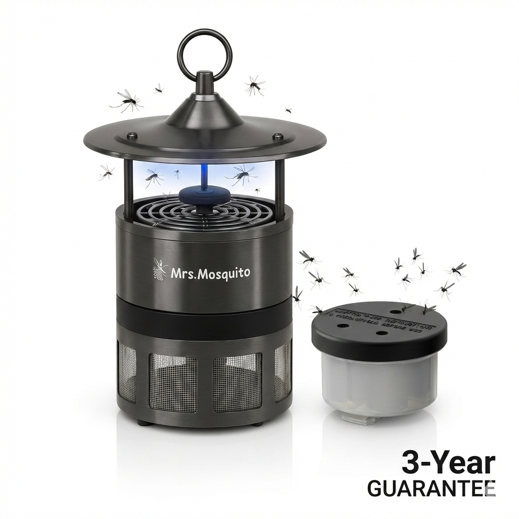 Mrs. Mosquito MM400 Mosquito Trap with Attractant — Stainless Steel