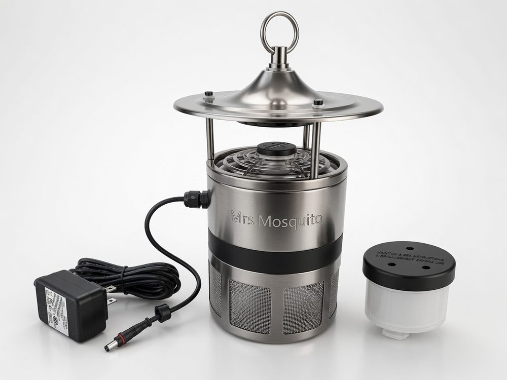 MM400 with its power adapter and MM01 lure