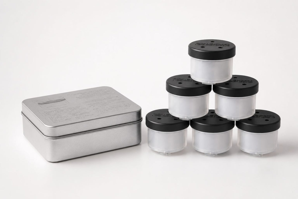 MM01 Attractant Lure cups with storage tin